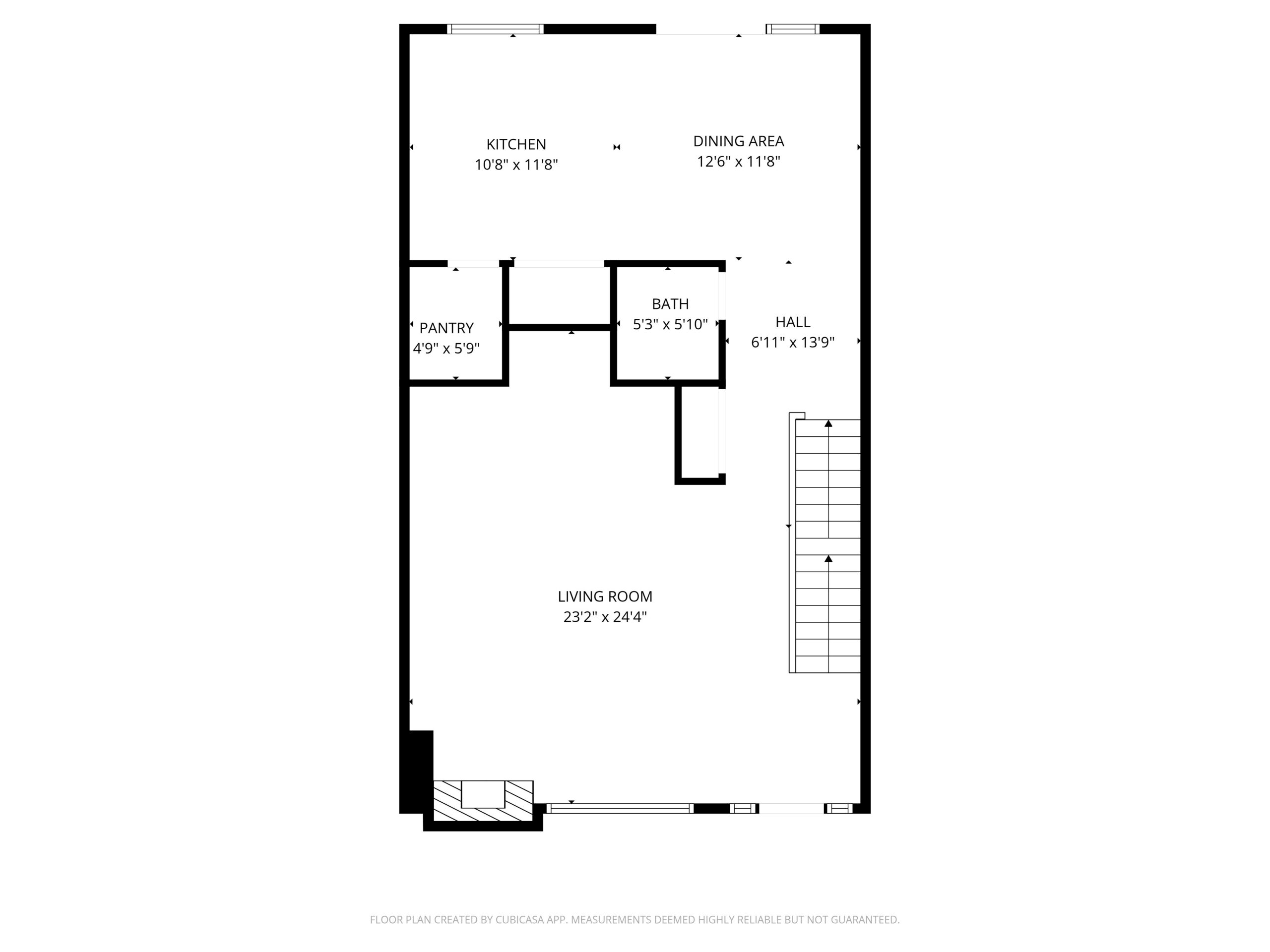 Flooplan of the home for sale at 2104 28th Ave Ct Greeley Colorado - Listed by Libby Earthman, Realtor
